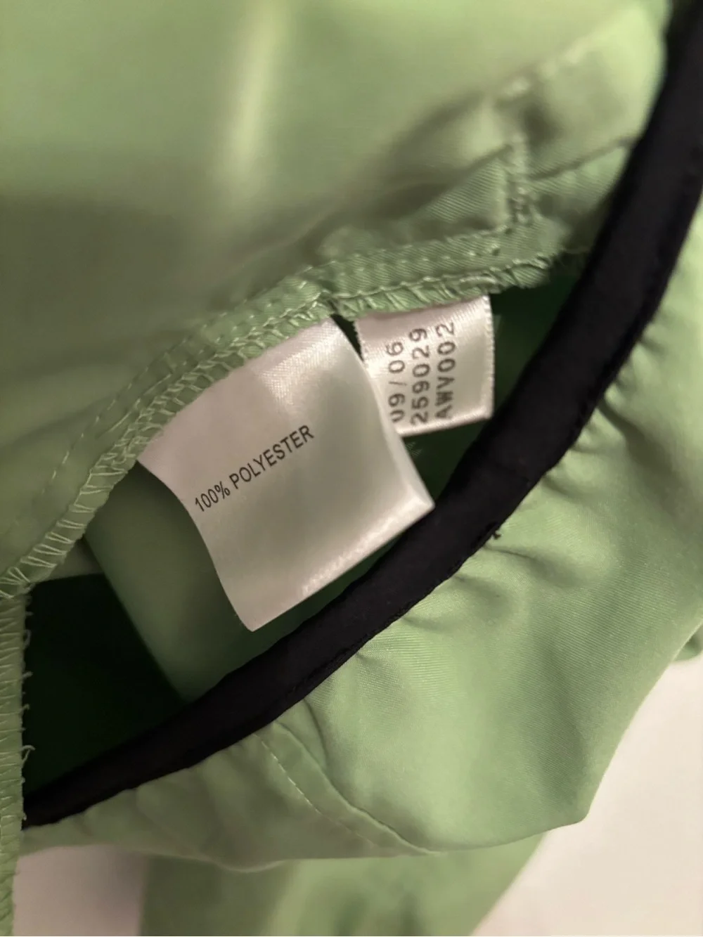adidas vintage  Sage Green Quarter-Zip Jacket windbreaker 2XL